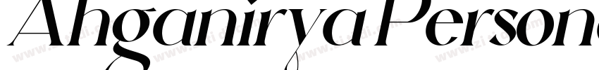 Ahganirya Persona字体转换